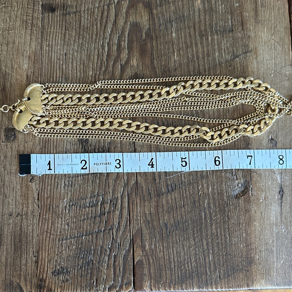 Monet Gold Multi-Strand Necklace - Picture 16 of 16
